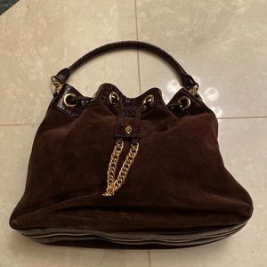 Cole Hann Suede Handbag